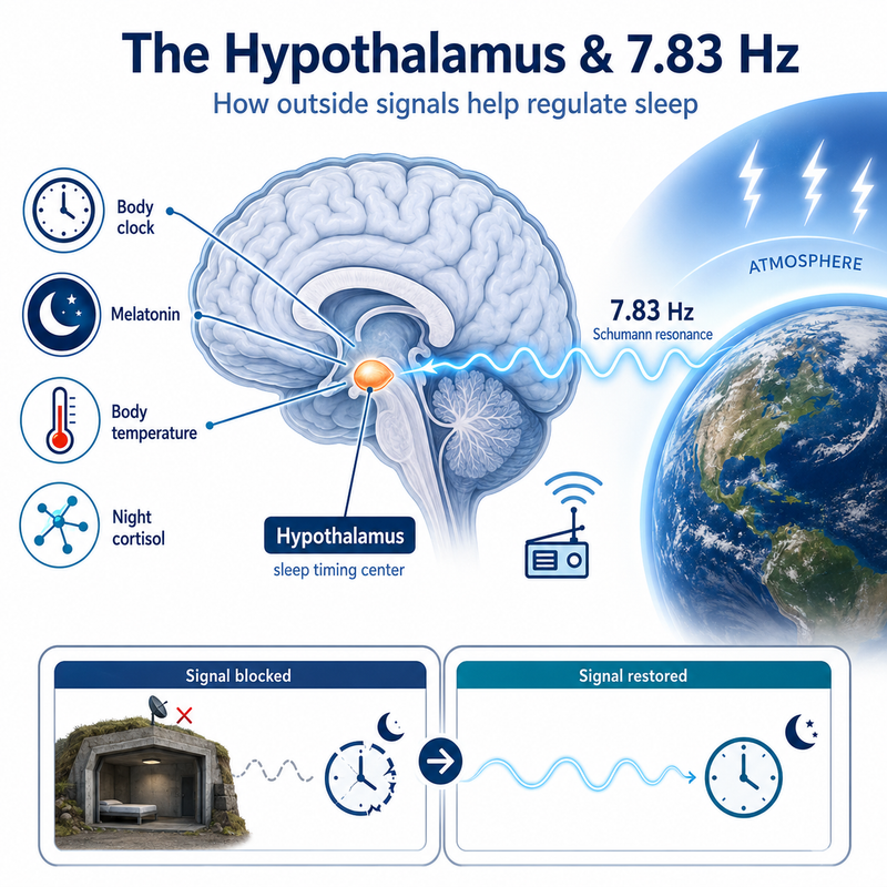 1. Your Brain Has a Built-In Receiver for 7.83 Hz — And Menopause Cuts Off Its Power Source
