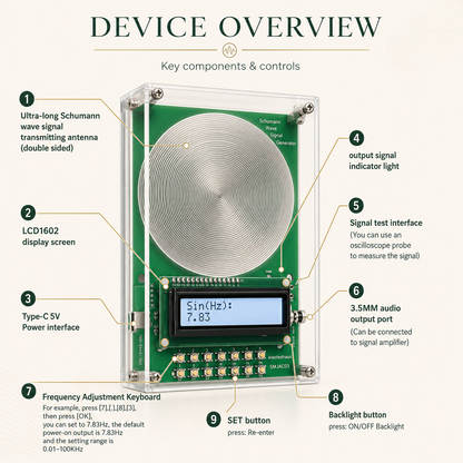 Ornelva™ Bio-Healing Frequency Generator - Complete Sleep System