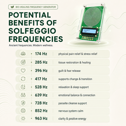 Ornelva™ Bio-Healing Frequency Generator - Complete Sleep System