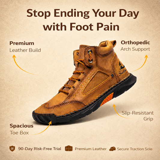 Ornelva™ Men’s Comfort Leather Boots