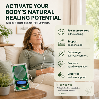 Ornelva™ Bio-Healing Frequency Generator - Complete Sleep System